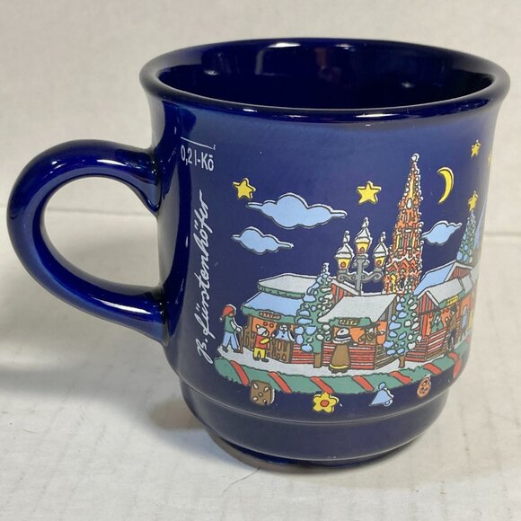 Vintage German Christmas Market Coffee Cup Nurnberger Christkindlesmarkt 1999 - Picture 5 of 16